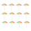 100 Stks Drinkparaplu's Cupcake Toppers Tropisch Decoratie 4