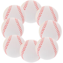 12 90 Mm Pu Oefenbaseball Voor Studenten En Beginners (Wit)