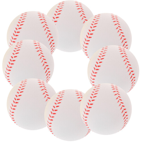 12 90 Mm Pu Oefenbaseball Voor Studenten En Beginners (Wit)