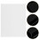 Durable White Acrylic Kitchen Cutting Board with Non-Slip Base 5