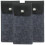 3Pcs Durable Felt Sunglasses Holder Compact Glasses Storage Bag 2