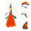 Accessoire Pompon Bois Coton Métal Décor Boho 6
