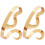 2St Gouden Slangen Armband Arm Cuff Bangle Dames 7