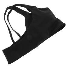 Sports Vrouwen Vierkante Hals Draadloos Yoga Crop Top Workout (L)