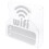 Desktop Acryl Wifi Sign Wachtwoord Herinnering Voor 5