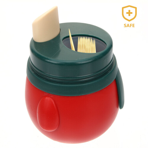 2St Compacte Tandenstokerbox Konijn Capaciteit Pop-Up 1