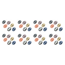 48 stuks hars hoofdversieringen diy accessoires