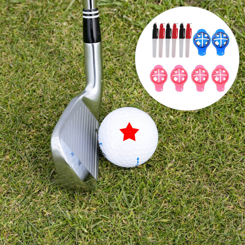 6Sets Golfball Marker Line Drawer Haltbar Und Kompakt 1