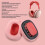 IOS Earbuds MAX pinkes Ohrpolster Memory-Schaum 5