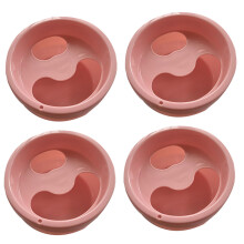 4 stuks handbadje voor nagels en handverzorging, schilcontainer