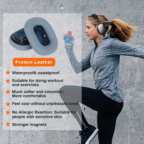 IOS Earbuds MAX Ohrpolster OS - Blauer Memory-Schaum 2