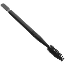 dubbelzijdig wenkbrauw- en wimperborsteltje zwart voor make-up