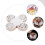 100Stk Papier Trenn Tabletts Ausgestanzte Muffin Wrapper 10