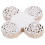 100Stk Papier Trenn Tabletts Ausgestanzte Muffin Wrapper 4