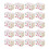 20 papp-cupcake-verpackungen, sandwichbehälter, bunte muster 11