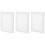3Stk Professionelle Malplatten Handbemalte Ölbretter Multifunktionale 5