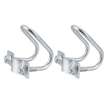 2 stuks 1/2 inch gegalvaniseerde ijzeren buisklem U-