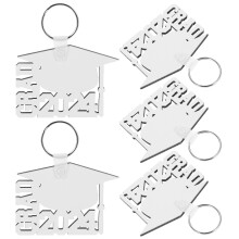 15 wärmeübertragung schlüsselanhänger sublimationsrohling geschenk