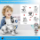Robot chien jouet télécommandé, robot danseur interactif et programmable pour enfants 5