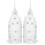 1 Paar Damen Spitzenhandschuhe Mesh Mit Gestickter 2