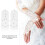1 Paar Damen Spitzenhandschuhe Mesh Mit Gestickter 7