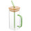 Transparente Trinkflasche Mit Griff Und Für 1