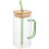 Transparente Trinkflasche Mit Griff Und Für 8