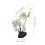 4 stk sushi teller blumen servierplatte 11