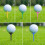 12 golf-tees kunststoff für training und 4