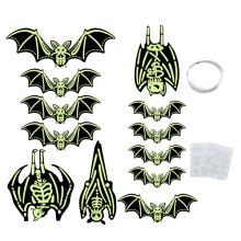 4 Sets Leuchten Dunkelheit Halloween Streich Garten Zubehör