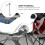1Ensemble Support Roue Acier Usage Extérieur Noir 11
