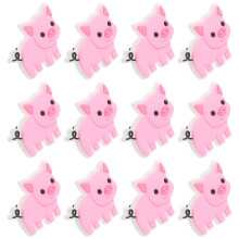 20 bleistift-topper schwein, abnehmbar, für schulbelohnungen
