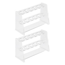 2Stück Reagenzglasständer Aus Acryl Für Zentrifugenröhrchen