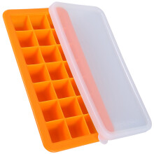 21-Grid Silikon-Eiswürfelform Mit Deckel Für Bars Und