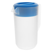 Plastik Wasserkaraffe Mit Deckel Und Für Saft Getränke
