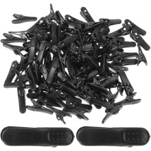 100 stück kabelclip für kopfhörer, kunststoff, headset kabelhalterung
