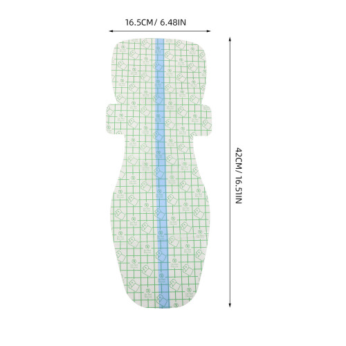 2Pièces Protection Intime Natation PVC Patch Étanche 2