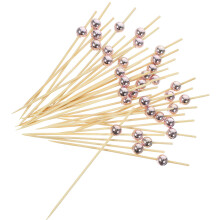 200Stk Cocktail Spieße Mit Künstlicher Perle