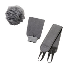1 Set Badehandschuh Rückenkratzer Badekugeln Peeling-Set Duschzubehör