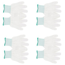 12 Paar Pu Beschichtete Nylon Stepp Arbeitshandschuhe