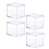 4Stück Transparente Display Aufbewahrungsbox 3