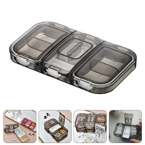 Pillendose Mit Fächern Pillenorganizer Mehrfachfach 2