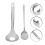 1 Set Fleischkloßportionierer Aus , Antihaft 6