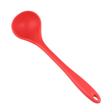 1St Lebensmittelechte Silikon Suppenkelle Rot Für Zu Hause