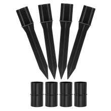 1 Set Kunststoff Ersatzverbindungsschnalle Für Solarleuchtenmast