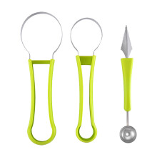 hohler melonenkugelausstecher ausstecher set