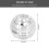 6Pcs Silver Plastic Lampshades for String Light and Lawn Lighting DIY 3