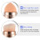 1 goldener make-up- , tragbares tool für 11