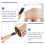 1 goldener make-up- , tragbares tool für 9