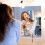 1 goldener make-up- , tragbares tool für 10